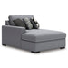 Bealton Sectional with Double Chaise - U&U Home Budget Furniture (Carteret, NJ)