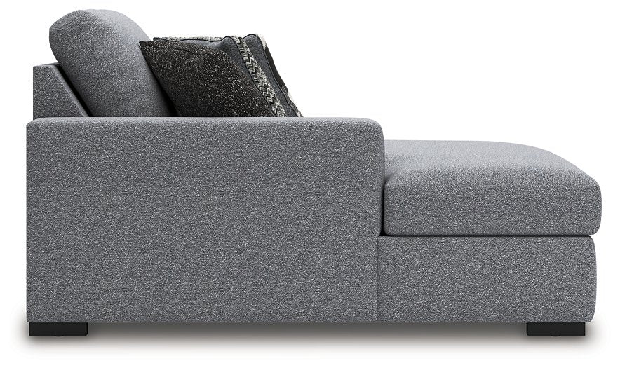 Bealton Sectional with Double Chaise - U&U Home Budget Furniture (Carteret, NJ)