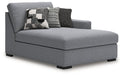 Bealton Sectional with Chaise - U&U Home Budget Furniture (Carteret, NJ)