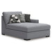 Bealton Sectional with Chaise - U&U Home Budget Furniture (Carteret, NJ)