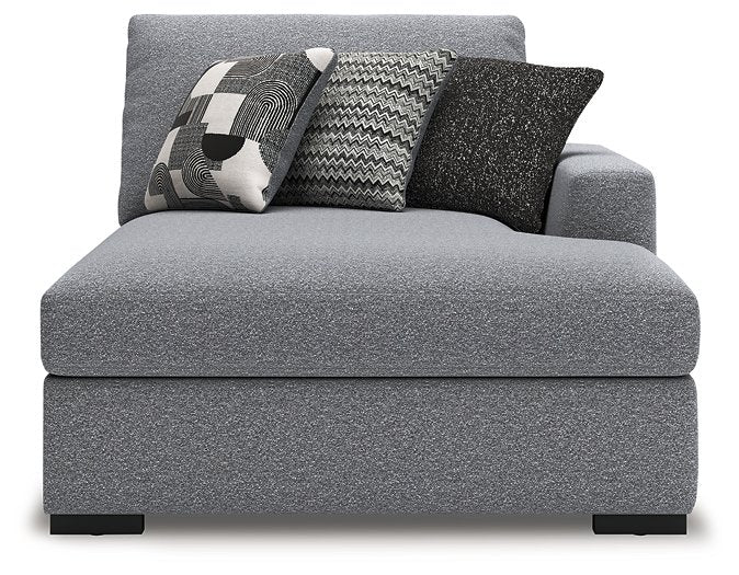 Bealton Sectional with Double Chaise - U&U Home Budget Furniture (Carteret, NJ)