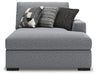 Bealton Sectional with Double Chaise - U&U Home Budget Furniture (Carteret, NJ)