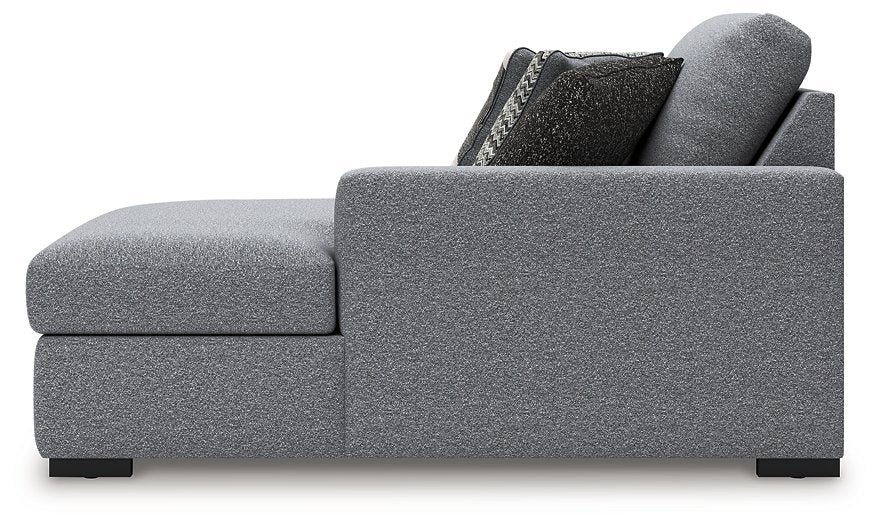 Bealton Sectional with Chaise - U&U Home Budget Furniture (Carteret, NJ)