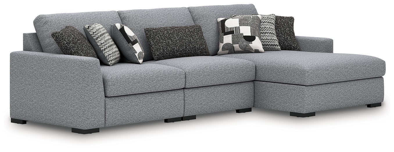 Bealton Sectional with Chaise - U&U Home Budget Furniture (Carteret, NJ)