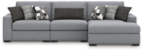 Bealton Sectional with Chaise - U&U Home Budget Furniture (Carteret, NJ)