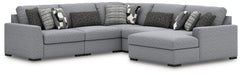 Bealton Sectional with Chaise - U&U Home Budget Furniture (Carteret, NJ)
