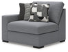 Bealton Sectional with Chaise - U&U Home Budget Furniture (Carteret, NJ)