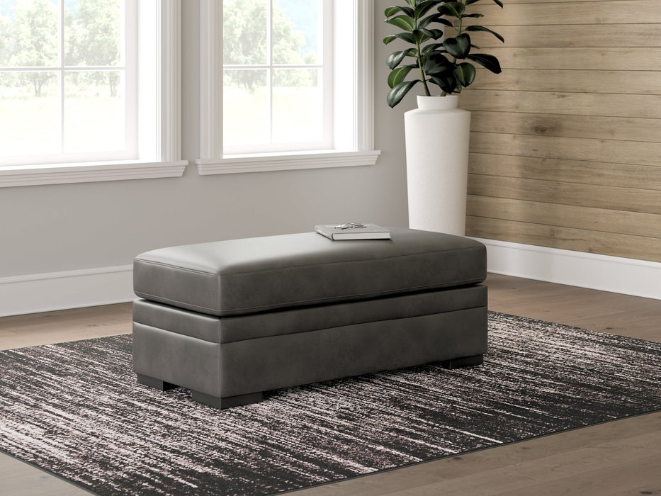 Lofton-Pike Oversized Accent Ottoman - U&U Home Budget Furniture (Carteret, NJ)