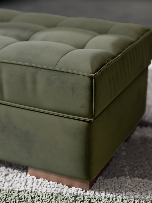 Caspian-Town Oversized Accent Ottoman - U&U Home Budget Furniture (Carteret, NJ)