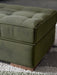 Caspian-Town Oversized Accent Ottoman - U&U Home Budget Furniture (Carteret, NJ)