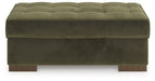 Caspian-Town Oversized Accent Ottoman - U&U Home Budget Furniture (Carteret, NJ)