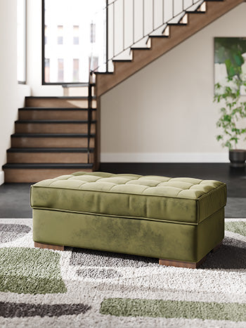 Caspian-Town Oversized Accent Ottoman - U&U Home Budget Furniture (Carteret, NJ)