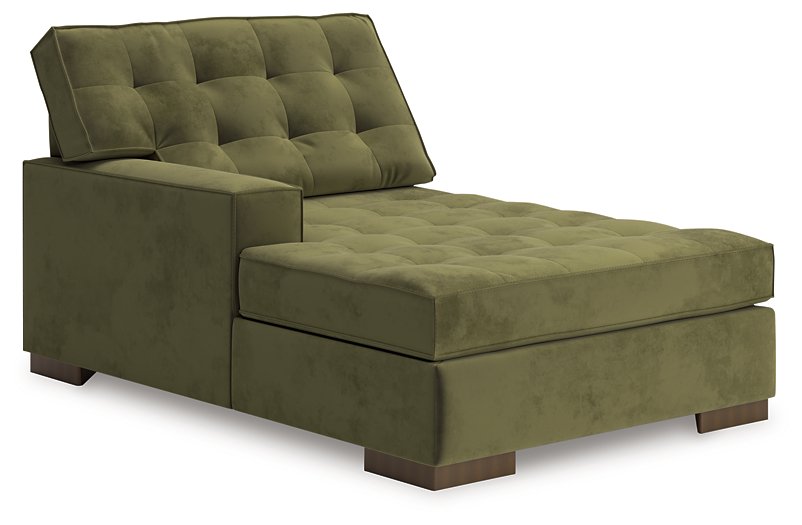 Caspian-Town Sectional with Chaise - U&U Home Budget Furniture (Carteret, NJ)