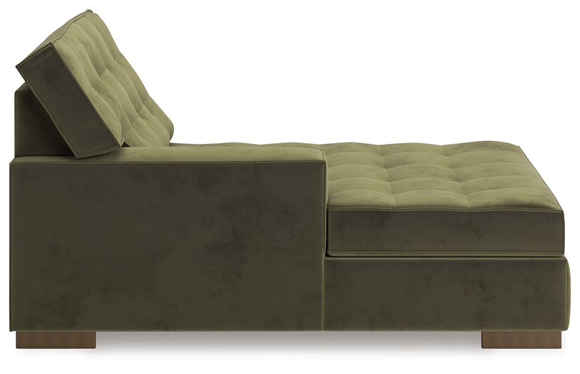 Caspian-Town Sectional with Chaise - U&U Home Budget Furniture (Carteret, NJ)
