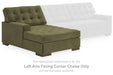 Caspian-Town Sectional with Chaise - U&U Home Budget Furniture (Carteret, NJ)