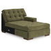 Caspian-Town Sectional with Chaise - U&U Home Budget Furniture (Carteret, NJ)