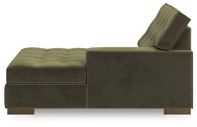 Caspian-Town Sectional with Chaise - U&U Home Budget Furniture (Carteret, NJ)