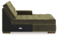 Caspian-Town Sectional with Chaise - U&U Home Budget Furniture (Carteret, NJ)