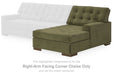 Caspian-Town Sectional with Chaise - U&U Home Budget Furniture (Carteret, NJ)
