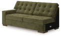Caspian-Town Sectional with Chaise - U&U Home Budget Furniture (Carteret, NJ)