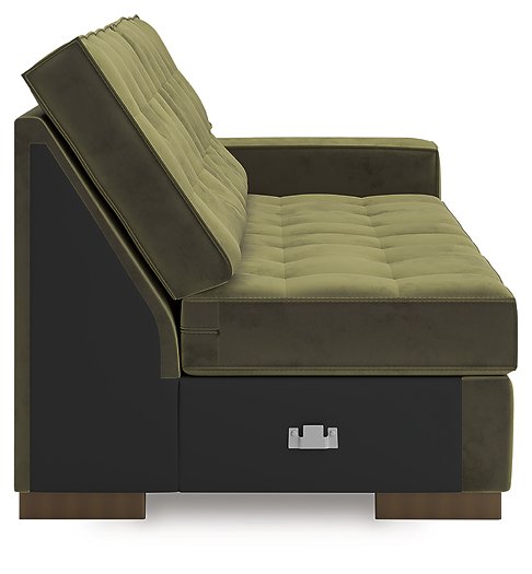 Caspian-Town Sectional with Chaise - U&U Home Budget Furniture (Carteret, NJ)