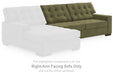 Caspian-Town Sectional with Chaise - U&U Home Budget Furniture (Carteret, NJ)