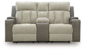 WhipLash Power Reclining Loveseat with Console - U&U Home Budget Furniture (Carteret, NJ)