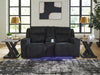Forest Lake Power Reclining Loveseat with Console - U&U Home Budget Furniture (Carteret, NJ)