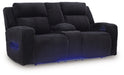 Forest Lake Power Reclining Loveseat with Console - U&U Home Budget Furniture (Carteret, NJ)