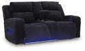 Forest Lake Power Reclining Loveseat with Console - U&U Home Budget Furniture (Carteret, NJ)
