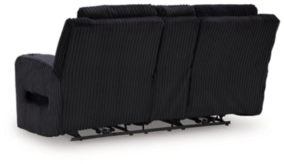 Forest Lake Power Reclining Loveseat with Console - U&U Home Budget Furniture (Carteret, NJ)