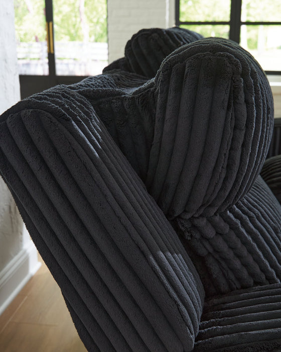 Forest Lake Power Reclining Loveseat with Console - U&U Home Budget Furniture (Carteret, NJ)