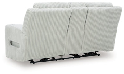 Forest Lake Power Reclining Loveseat with Console - U&U Home Budget Furniture (Carteret, NJ)