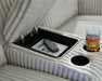 Forest Lake Power Reclining Loveseat with Console - U&U Home Budget Furniture (Carteret, NJ)