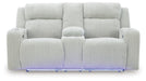 Forest Lake Power Reclining Loveseat with Console - U&U Home Budget Furniture (Carteret, NJ)