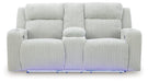 Forest Lake Power Reclining Loveseat with Console - U&U Home Budget Furniture (Carteret, NJ)