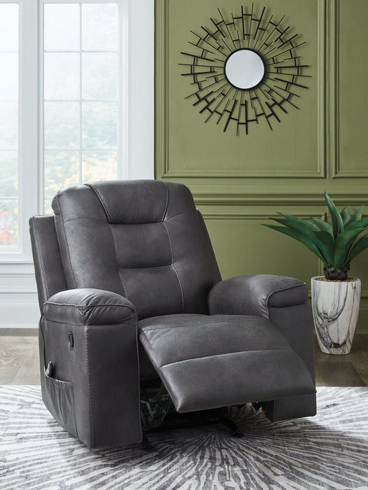 Stockworth Recliner - U&U Home Budget Furniture (Carteret, NJ)