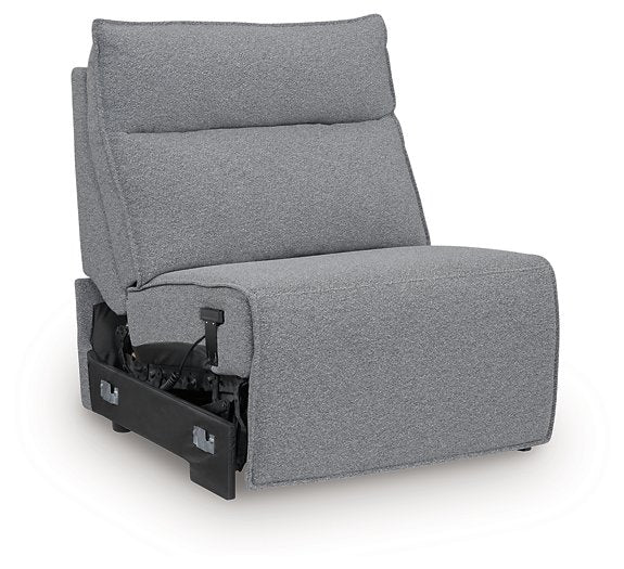 ModMax II Reclining Sectional with Chaise and Audio Console - U&U Home Budget Furniture (Carteret, NJ)