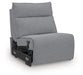ModMax II Reclining Sectional with Chaise and Audio Console - U&U Home Budget Furniture (Carteret, NJ)