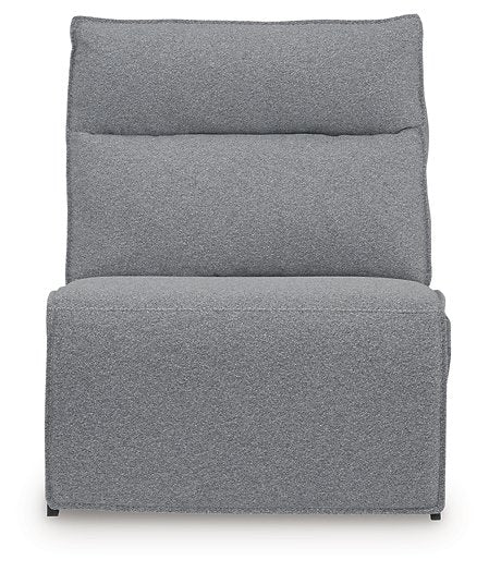 ModMax II Reclining Sectional with Chaise and Audio Console - U&U Home Budget Furniture (Carteret, NJ)