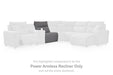 Modmax II Power Reclining Sectional with Audio Consoles - U&U Home Budget Furniture (Carteret, NJ)