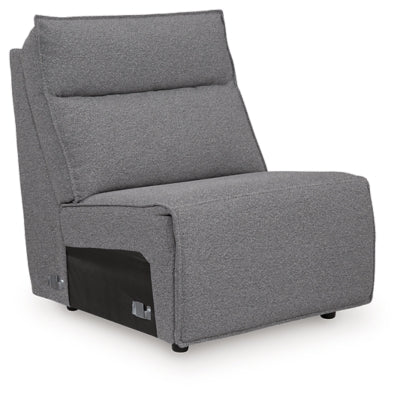 Modmax II Power Reclining Sectional with Audio Consoles - U&U Home Budget Furniture (Carteret, NJ)
