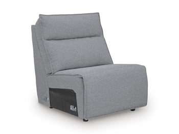 Modmax Power Reclining Sectional with Chaise - U&U Home Budget Furniture (Carteret, NJ)