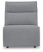 ModMax II Reclining Sectional with Chaise and Audio Console - U&U Home Budget Furniture (Carteret, NJ)