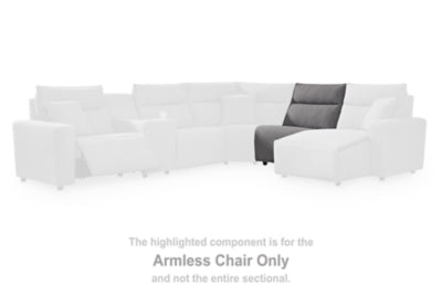 Modmax II Power Reclining Sectional with Audio Consoles - U&U Home Budget Furniture (Carteret, NJ)