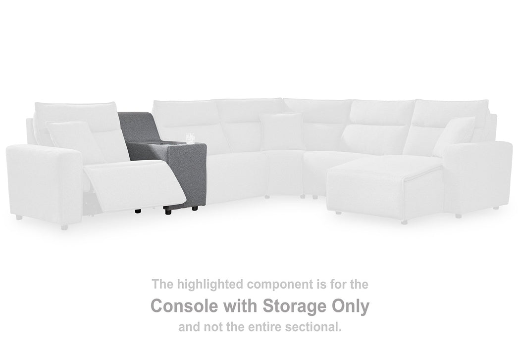 Modmax Power Reclining Sectional with Chaise - U&U Home Budget Furniture (Carteret, NJ)