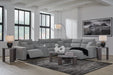 Modmax Power Reclining Sectional with Chaise - U&U Home Budget Furniture (Carteret, NJ)