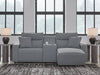 Modmax Power Reclining Sectional with Chaise - U&U Home Budget Furniture (Carteret, NJ)