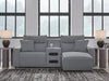 Modmax Power Reclining Sectional with Chaise - U&U Home Budget Furniture (Carteret, NJ)