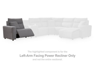 Modmax II Power Reclining Sectional with Audio Consoles - U&U Home Budget Furniture (Carteret, NJ)